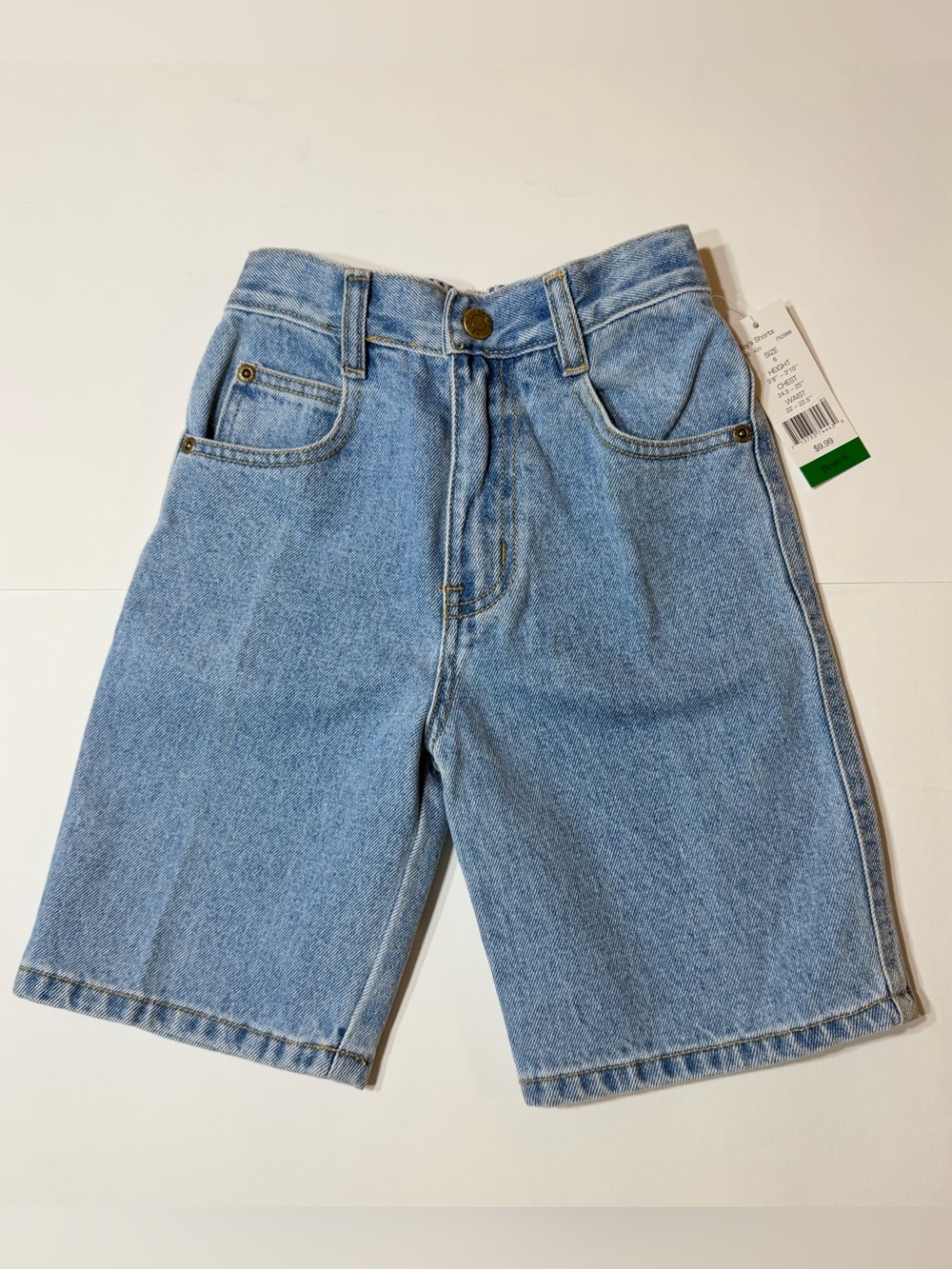 Vintage Denim Boy's Shorts NWT Size 6 Falls Creek
